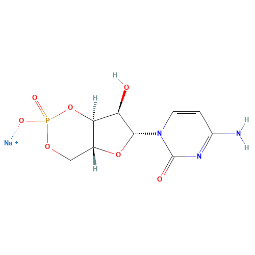 sodium;1-[(4aR,6R,7R,7aS)-7-hydroxy-2-oxido-2-oxo-4a,6,7,7a-tetrahydro-4H-furo[3,2-d][1,3,2]dioxaphosphinin-6-yl]-4-aminopyrimidin-2-one (CAS: 54925-33-6) - Related Chemical Product