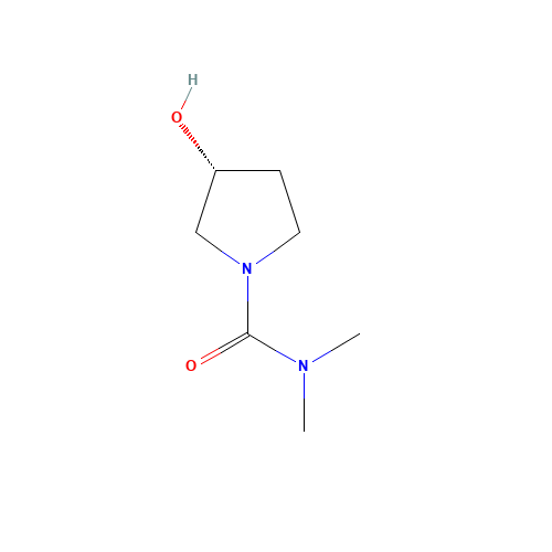 (3R)-3-hydroxy-N,N-dimethylpyrrolidine-1-carboxamide (CAS: 1315054-87-5) - Related Chemical Product
