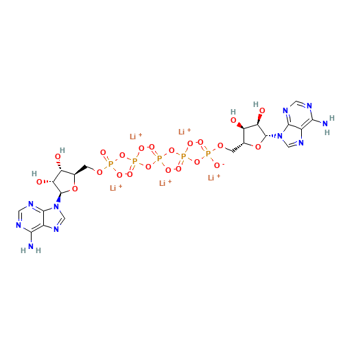 pentalithium;bis[[[(2R,3S,4R,5R)-5-(6-aminopurin-9-yl)-3,4-dihydroxyoxolan-2-yl]methoxy-oxidophosphoryl]oxy-oxidophosphoryl] phosphate (CAS: 94108-02-8) - Related Chemical Product