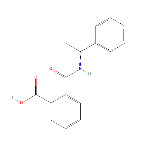 2-[[(1R)-1-phenylethyl]carbamoyl]benzoic acid (CAS: 21752-35-2) - Related Chemical Product