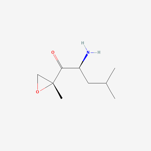 (2S)-2-amino-4-methyl-1-[(2R)-2-methyloxiran-2-yl]pentan-1-one (CAS: 247068-84-4) - Related Chemical Product