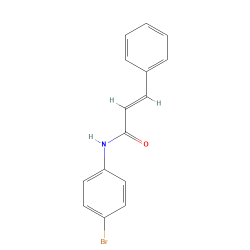 (E)-N-(4-bromophenyl)-3-phenylprop-2-enamide (CAS: 54934-81-5) - Related Chemical Product