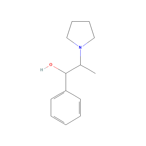 (1S,2R)-1-phenyl-2-pyrrolidin-1-ylpropan-1-ol (CAS: 56571-91-6) - Related Chemical Product