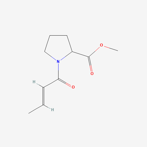 methyl 1-[(E)-but-2-enoyl]pyrrolidine-2-carboxylate (CAS: 480440-16-2) - Related Chemical Product