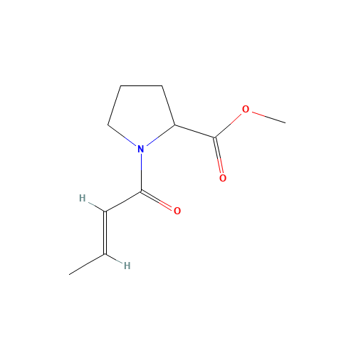 methyl 1-[(E)-but-2-enoyl]pyrrolidine-2-carboxylate (CAS: 480440-16-2) - Related Chemical Product