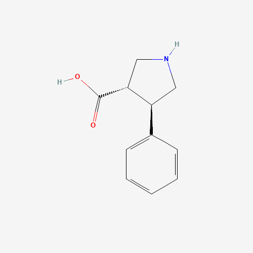 (3S,4R)-4-phenylpyrrolidine-3-carboxylic acid (CAS: 1049984-33-9) - Related Chemical Product