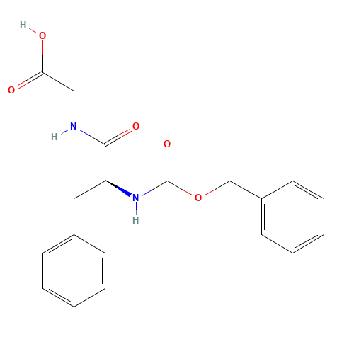 2-[[(2S)-3-phenyl-2-(phenylmethoxycarbonylamino)propanoyl]amino]acetic acid (CAS: 13122-99-1) - Related Chemical Product