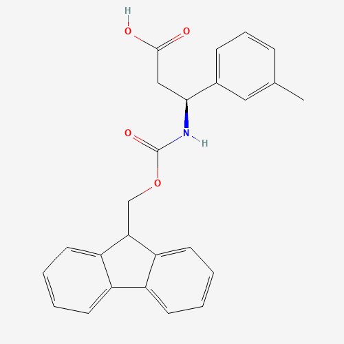 (3S)-3-(9H-fluoren-9-ylmethoxycarbonylamino)-3-(3-methylphenyl)propanoic acid (CAS: 501015-27-6) - Related Chemical Product