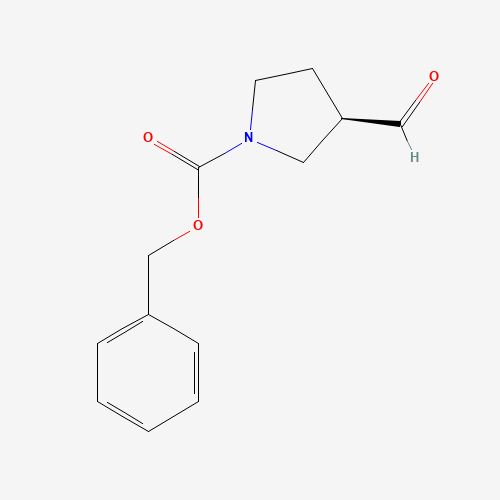 benzyl (3R)-3-formylpyrrolidine-1-carboxylate (CAS: 1212062-74-2) - Related Chemical Product