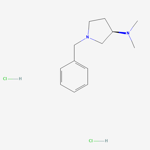 (3R)-1-benzyl-N,N-dimethylpyrrolidin-3-amine;dihydrochloride (CAS: 1235058-59-9) - Related Chemical Product