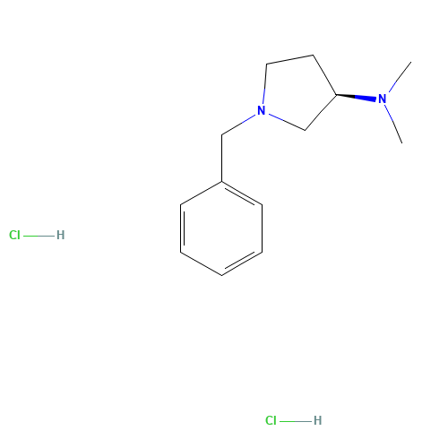(3R)-1-benzyl-N,N-dimethylpyrrolidin-3-amine;dihydrochloride (CAS: 1235058-59-9) - Related Chemical Product