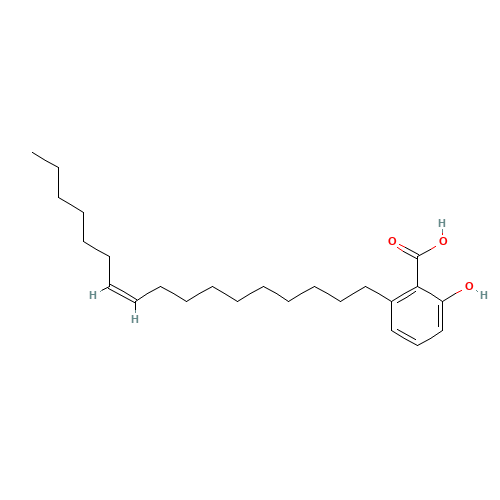 2-[(Z)-heptadec-10-enyl]-6-hydroxybenzoic acid (CAS: 111047-30-4) - Related Chemical Product