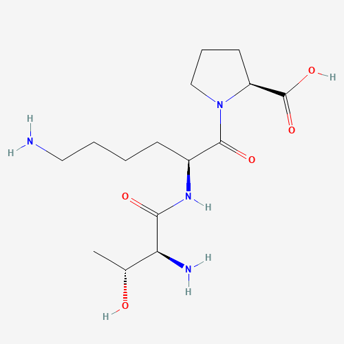 (2S)-1-[(2S)-6-amino-2-[[(2S,3R)-2-amino-3-hydroxybutanoyl]amino]hexanoyl]pyrrolidine-2-carboxylic acid (CAS: 41961-56-2) - Related Chemical Product