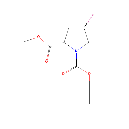 1-O-tert-butyl 2-O-methyl (2S,4S)-4-fluoropyrrolidine-1,2-dicarboxylate (CAS: 203866-16-4) - Related Chemical Product