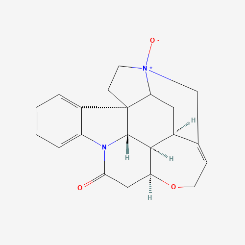 (4aR,5aS,8aS,13aS,15aS,15bR)-6-oxido-4a,5,5a,7,8,13a,15,15a,15b,16-decahydro-2H-4,6-methanoindolo[3,2,1-ij]oxepino[2,3,4-de]pyrrolo[2,3-h]quinoline-6-ium-14-one (CAS: 7248-28-4) - Related Chemical Product