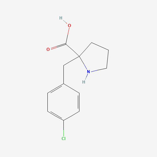 (2S)-2-[(4-chlorophenyl)methyl]pyrrolidine-2-carboxylic acid (CAS: 1048028-98-3) - Related Chemical Product