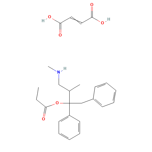 (Z)-but-2-enedioic acid;[3-methyl-4-(methylamino)-1,2-diphenylbutan-2-yl] propanoate (CAS: 159208-83-0) - Related Chemical Product