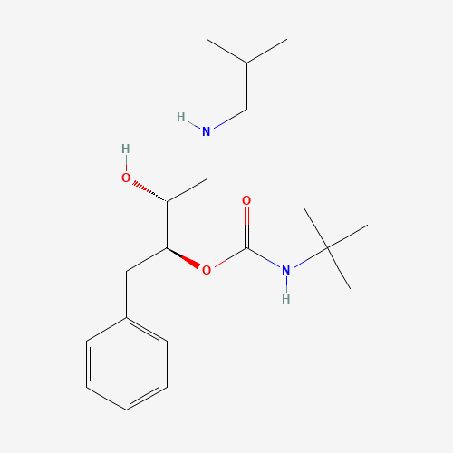 [(2S,3R)-3-hydroxy-4-(2-methylpropylamino)-1-phenylbutan-2-yl] N-tert-butylcarbamate (CAS: 1263280-57-4) - Related Chemical Product