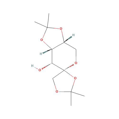 (3'aR,4S,7'R,7'aS)-2,2,2',2'-tetramethylspiro[1,3-dioxolane-4,6'-3a,4,7,7a-tetrahydro-[1,3]dioxolo[4,5-c]pyran]-7'-ol (CAS: 18422-54-3) - Related Chemical Product