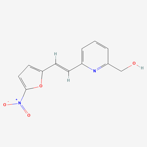 [6-[(E)-2-(5-nitrofuran-2-yl)ethenyl]pyridin-2-yl]methanol (CAS: 13411-16-0) - Related Chemical Product