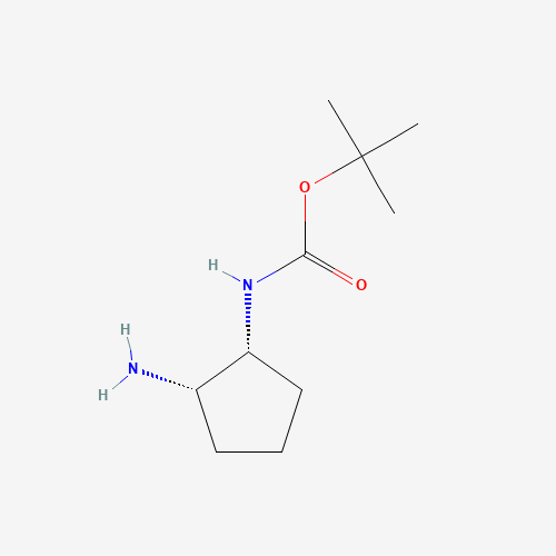 tert-butyl N-[(1R,2S)-2-aminocyclopentyl]carbamate (CAS: 721395-15-9) - Related Chemical Product