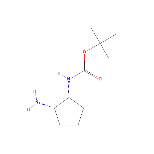 tert-butyl N-[(1R,2S)-2-aminocyclopentyl]carbamate (CAS: 721395-15-9) - Related Chemical Product