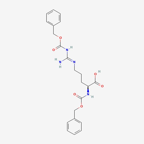 (2S)-5-[[amino(phenylmethoxycarbonylamino)methylidene]amino]-2-(phenylmethoxycarbonylamino)pentanoic acid (CAS: 53934-75-1) - Related Chemical Product