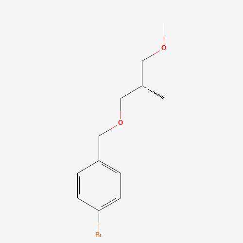 1-bromo-4-[[(2S)-3-methoxy-2-methylpropoxy]methyl]benzene (CAS: 1006865-32-2) - Related Chemical Product