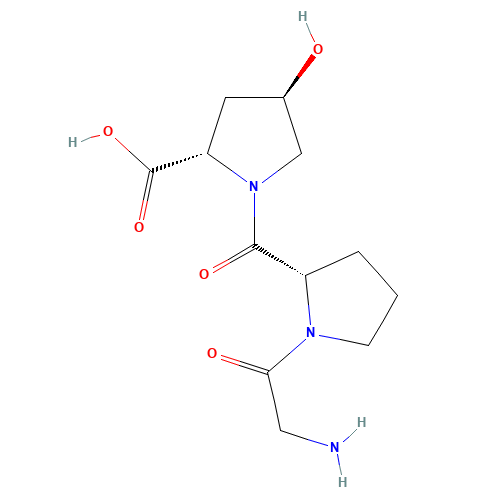 (2S,4R)-1-[(2S)-1-(2-aminoacetyl)pyrrolidine-2-carbonyl]-4-hydroxypyrrolidine-2-carboxylic acid (CAS: 2239-67-0) - Related Chemical Product