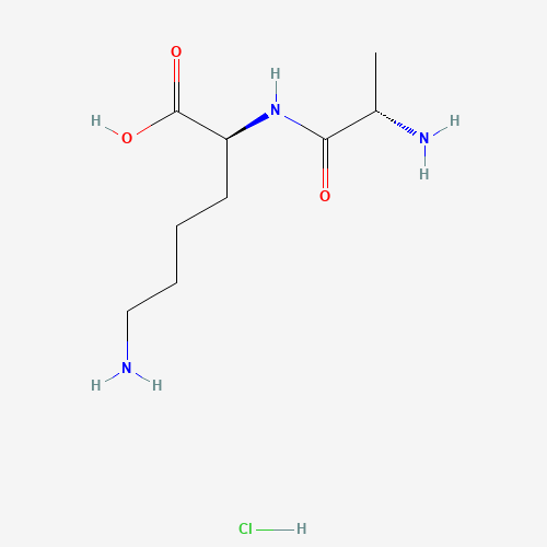 (2S)-6-amino-2-[[(2S)-2-aminopropanoyl]amino]hexanoic acid;hydrochloride (CAS: 68973-27-3) - Related Chemical Product