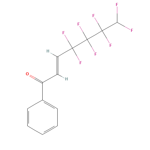 (E)-4,4,5,5,6,6,7,7-octafluoro-1-phenylhept-2-en-1-one (CAS: 110960-48-0) - Related Chemical Product