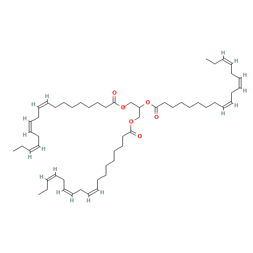 2,3-bis[[(9Z,12Z,15Z)-octadeca-9,12,15-trienoyl]oxy]propyl (9Z,12Z,15Z)-octadeca-9,12,15-trienoate (CAS: 14465-68-0) - Related Chemical Product