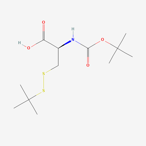 (2R)-3-(tert-butyldisulfanyl)-2-[(2-methylpropan-2-yl)oxycarbonylamino]propanoic acid (CAS: 30044-61-2) - Related Chemical Product