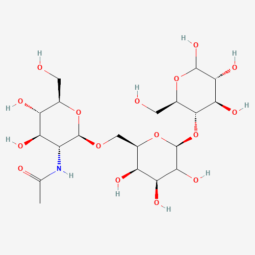 N-[(2R,3R,4R,5S,6R)-4,5-dihydroxy-6-(hydroxymethyl)-2-[[(2R,3R,4S,6S)-3,4,5-trihydroxy-6-[(2R,3S,4R,5R)-4,5,6-trihydroxy-2-(hydroxymethyl)oxan-3-yl]oxyoxan-2-yl]methoxy]oxan-3-yl]acetamide (CAS: 68665-69-0) - Related Chemical Product