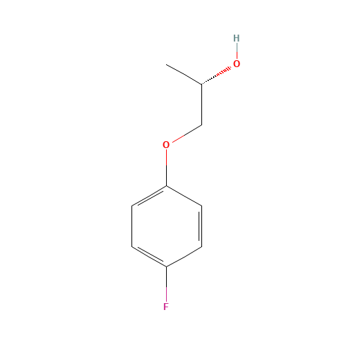 (2S)-1-(4-fluorophenoxy)propan-2-ol (CAS: 206125-75-9) - Related Chemical Product