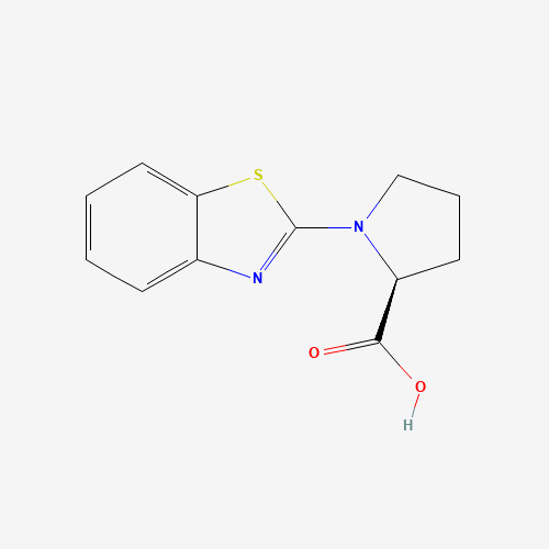 (2S)-1-(1,3-benzothiazol-2-yl)pyrrolidine-2-carboxylic acid (CAS: 1103819-64-2) - Related Chemical Product