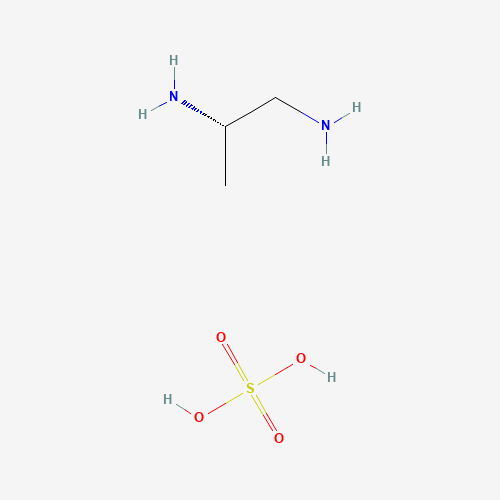 (2S)-propane-1,2-diamine;sulfuric acid (CAS: 136370-46-2) - Related Chemical Product