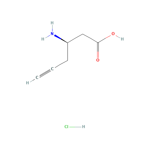 (3R)-3-aminohex-5-ynoic acid;hydrochloride (CAS: 332064-87-6) - Related Chemical Product
