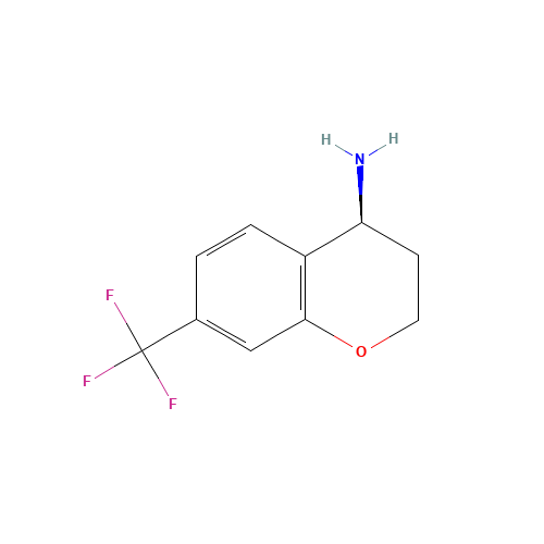 (4S)-7-(trifluoromethyl)-3,4-dihydro-2H-chromen-4-amine (CAS: 1140496-05-4) - Related Chemical Product