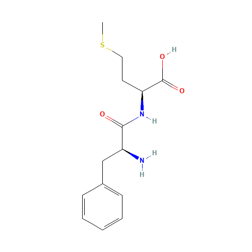 (2S)-2-[[(2S)-2-amino-3-phenylpropanoyl]amino]-4-methylsulfanylbutanoic acid (CAS: 15080-84-9) - Related Chemical Product