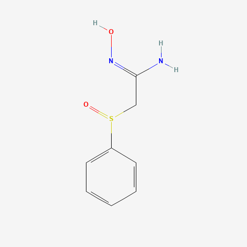 2-(benzenesulfinyl)-N'-hydroxyethanimidamide (CAS: 17665-59-7) - Related Chemical Product