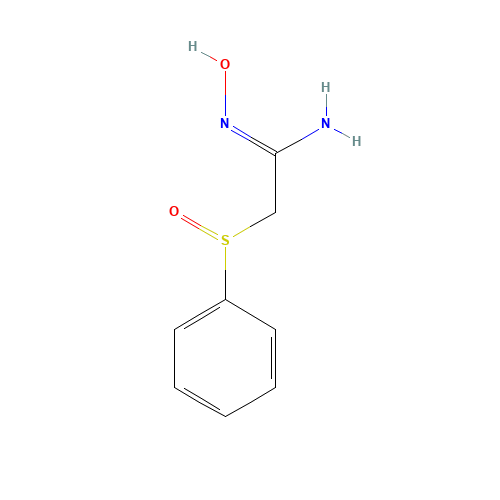 2-(benzenesulfinyl)-N'-hydroxyethanimidamide (CAS: 17665-59-7) - Related Chemical Product