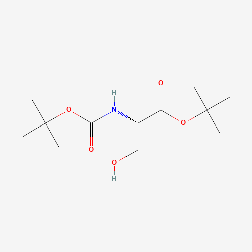 tert-butyl (2S)-3-hydroxy-2-[(2-methylpropan-2-yl)oxycarbonylamino]propanoate (CAS: 7738-22-9) - Related Chemical Product