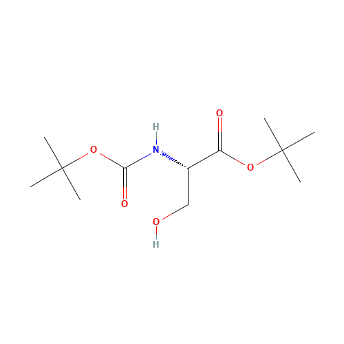 tert-butyl (2S)-3-hydroxy-2-[(2-methylpropan-2-yl)oxycarbonylamino]propanoate (CAS: 7738-22-9) - Related Chemical Product