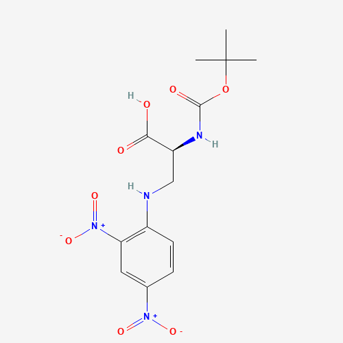(2S)-3-(2,4-dinitroanilino)-2-[(2-methylpropan-2-yl)oxycarbonylamino]propanoic acid (CAS: 214750-67-1) - Related Chemical Product