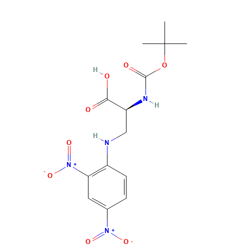 (2S)-3-(2,4-dinitroanilino)-2-[(2-methylpropan-2-yl)oxycarbonylamino]propanoic acid (CAS: 214750-67-1) - Related Chemical Product