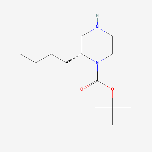 tert-butyl (2R)-2-butylpiperazine-1-carboxylate (CAS: 1212133-43-1) - Related Chemical Product