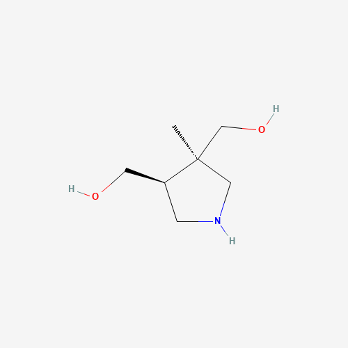 [(3S,4R)-4-(hydroxymethyl)-4-methylpyrrolidin-3-yl]methanol (CAS: 1186647-99-3) - Related Chemical Product