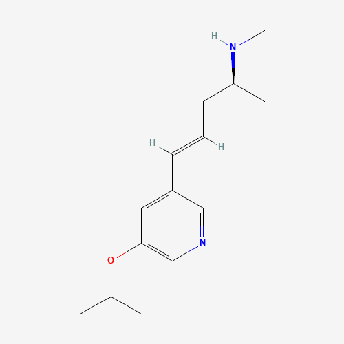(E,2S)-N-methyl-5-(5-propan-2-yloxypyridin-3-yl)pent-4-en-2-amine (CAS: 252870-53-4) - Related Chemical Product