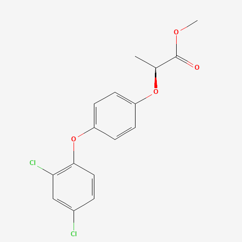 methyl (2S)-2-[4-(2,4-dichlorophenoxy)phenoxy]propanoate (CAS: 75021-72-6) - Related Chemical Product